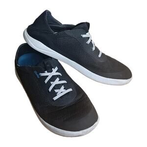 OluKai Moku Pae 10472-40QS Mens 13 Running Shoes Black Lace Up Athletic Sneakers
